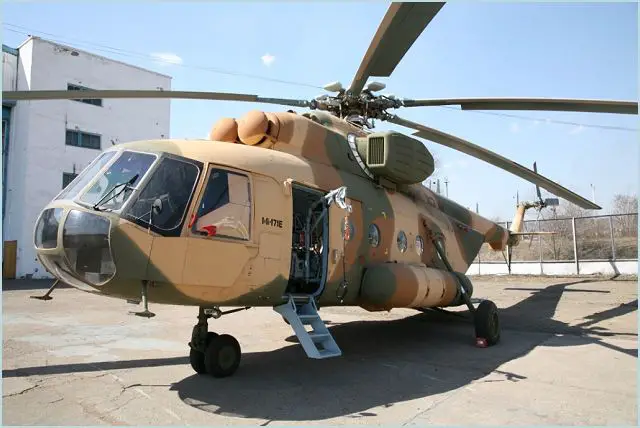 Rosoboronexport and Chinese company Poly Technologies, Inc. in August signed a contract for delivery of 52 Mi-171E transport helicopters to China in 2012-2014. The first eight Mi-171Es are scheduled for delivery in 2012, with the rest slated for 2013 and 2014. The contracts follow on from agreements signed in 2009 by Russian Helicopters and Poly Technologies for delivery of 32 Mi-171Es to China.