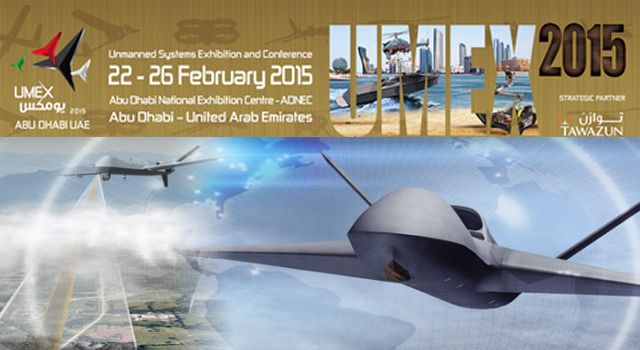 Unmanned Systems Exhibition and Conference UMEX 2015 daily news coverage report actualités International aviation Aerospace AirSpace salon exhibition information description pictures United Arab Emirates UAE 