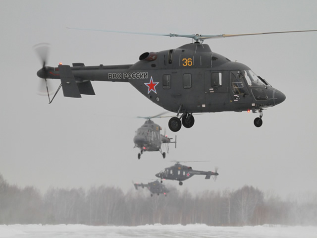 The Air Force Academy of Russia is receiving Russian Helicopters Ansat-U to replace its older type the Mi-2.