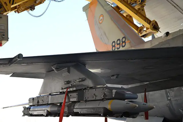 For the first time since their arrival a decade ago, Israel Air Force's F-16I "Sufa" fighter jets have been equipped with advanced Small Diameter Bombs (SDB), and will be the second model in the IAF to use them, following the F-15I, the IAF announced on August 18. 