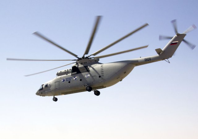 Russian Mi 26T2 heavylift helicopter to be modified for Artic Region 640 001