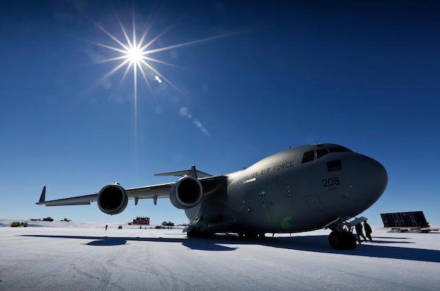 RAAF C-17 flew to Antarctica to prove concept 640 001