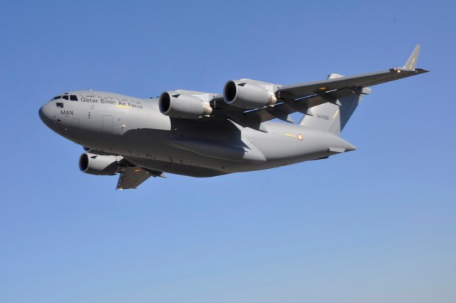 US approves 781 mn orders from Qatar for C 17 airlifters spare parts and support 640 001