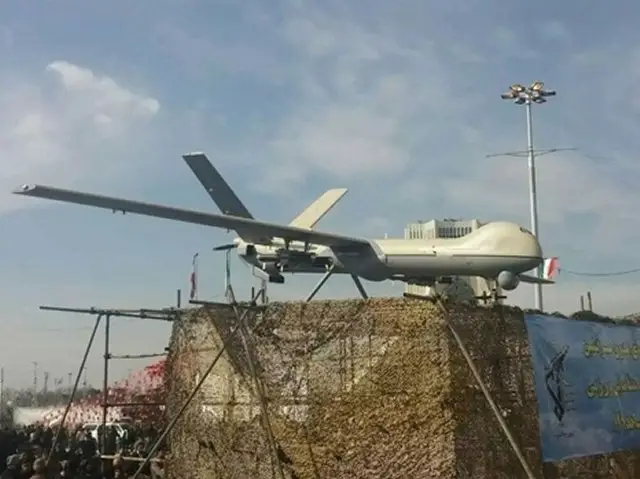 Iran unveils new design for its Shahed 129 Unmanned Combat Aerial Vehicle 640 001