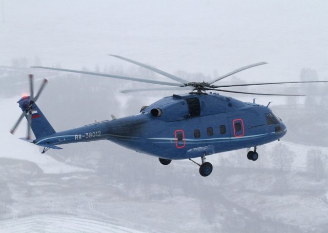 Mil Helicopters starte working on Mi 38 helicopter military variant 640 001