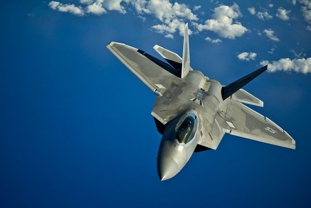 US plans to deploys four F 22 Raptor jets in South Korea 640 001