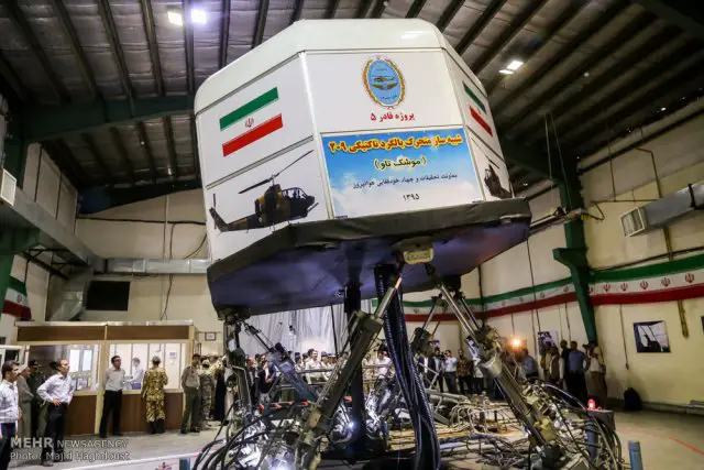 Iran unveils new Gader 5 helicopter simulator 640 001