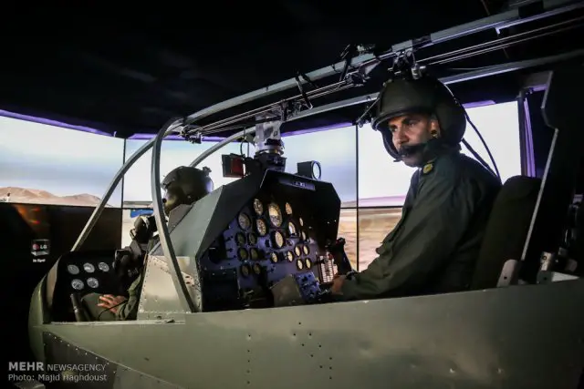 Iran unveils new Gader 5 helicopter simulator 640 002