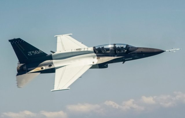 Lockheed upgraded T 50A trainer aircraft completes first flight 640 001