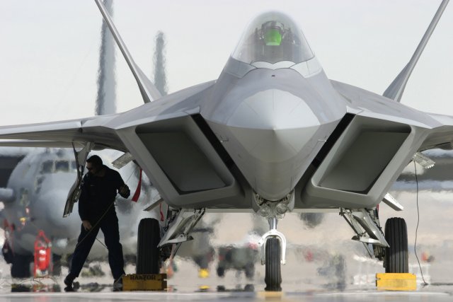 Lockheed lands a 536 mn USAF contract for F 22 Raptor support 640 001