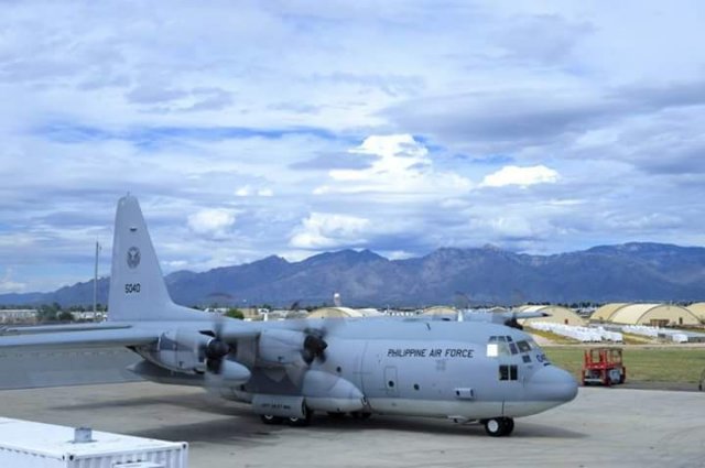 Philippine Air Force takes delivery of 5th C 130 military airlifter 640 001