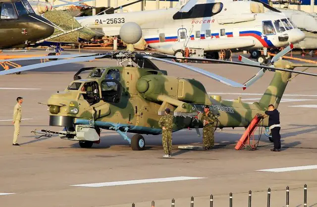 Upgraded Mi 28NM attack helicopter started undergoing flight tests 640 001
