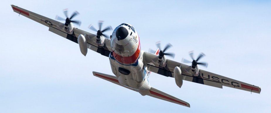 USCG new HC 130J with L3 mission systems 001