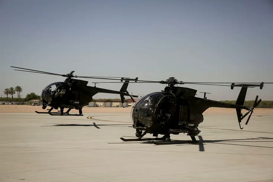 Boeing upgrades US Special Operations Forces AMH 6 Little Bird light attack helicopter
