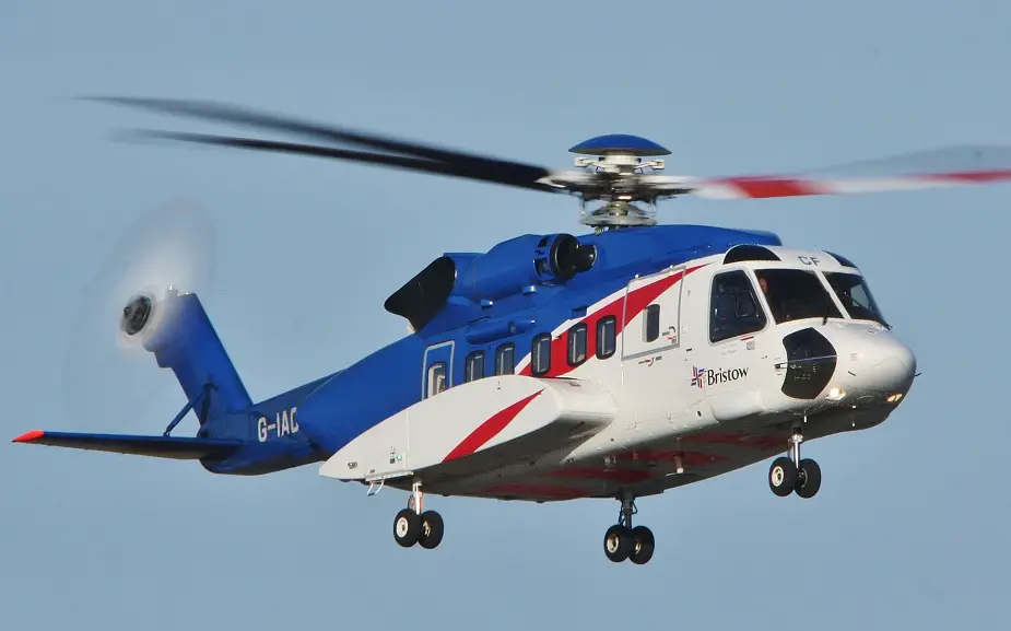Sikorsky S 92A helicopter certified for expanded Brazil operations