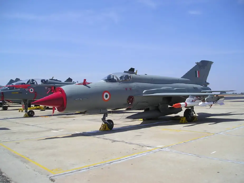 IAF operates upgraded MiG 21 fighter jets