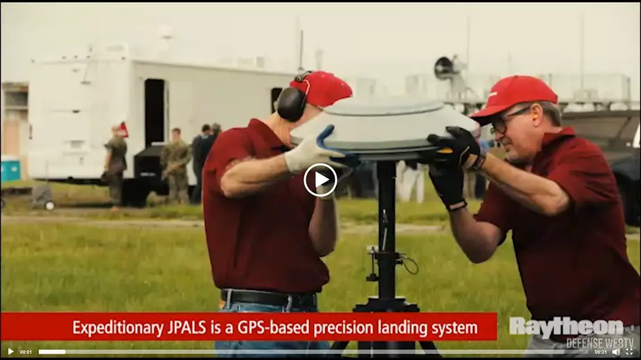 Raytheons F 35 precision landing system can be set up anywhere in less than 1.5 hours VIDEOPIC
