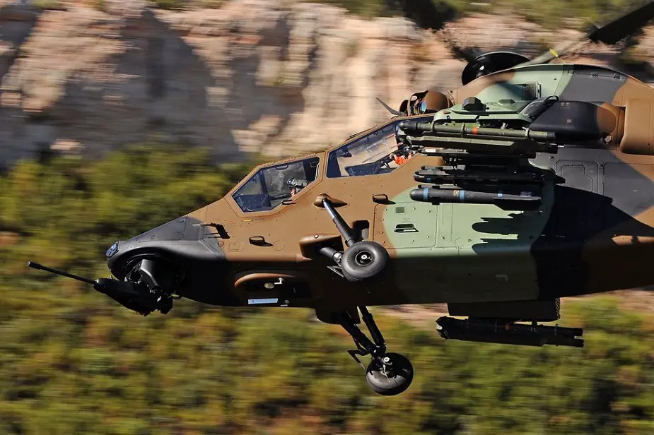 Spanish Army receives final Tiger HAD attack helicopter