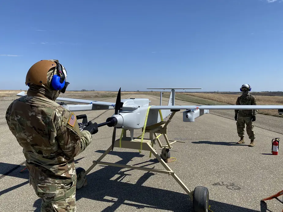 US Army launched the first flight of Martin UAV V BAT 02