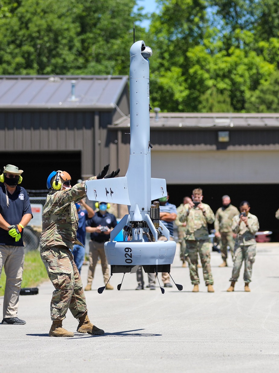 US Army launched the first flight of Martin UAV V BAT 03