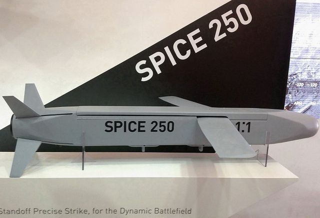 Rafael’s SPICE (Smart, Precise Impact, Cost Effective) air-to-surface precision guided glide bomb family has been significantly reinforced recently with the addition of the new SPICE-250, reports today Israel Defense. Unlike previous models in this category, which offered a smart conversion kit for Mk-83 and Mk-84 general purpose bombs, the SPICE-250 offers a complete solution with a 250 pound (100 kg) warhead to a range of 100 km. 