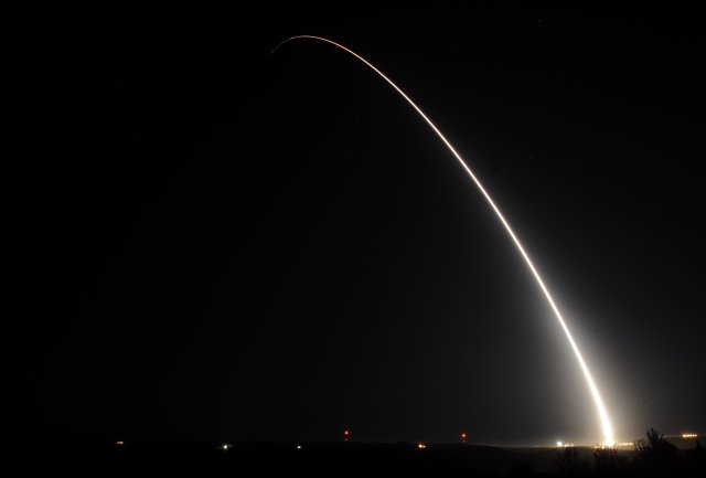 USAF Global Strike Command successfully test launched an unarmed Minuteman III ICBM 640 001
