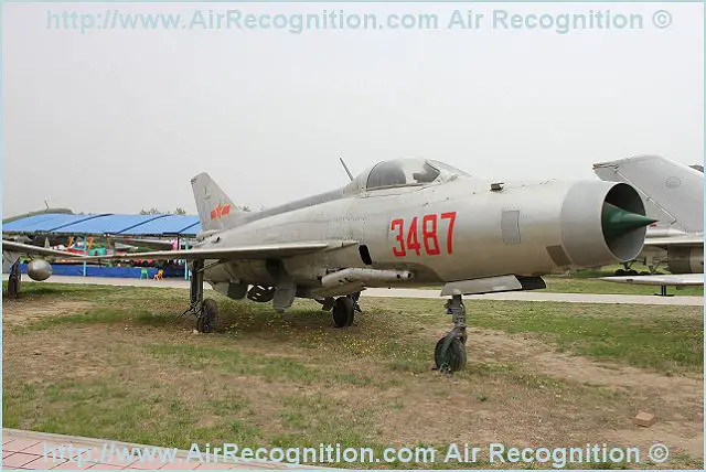 J-7 F-7 Chengdu fighter ground attack aircraft technical data sheet specifications intelligence description information identification pictures photos images video Harbin China Chinese PLA Air Force defence aviation aerospace industry technology 