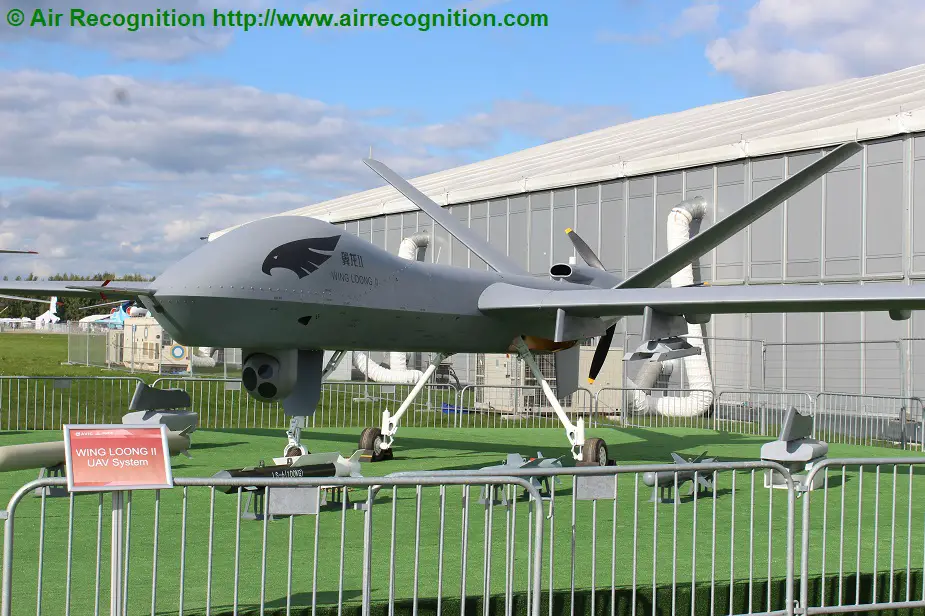 MAKS 2019 Avic displays Wing Loong MALE UAVs II
