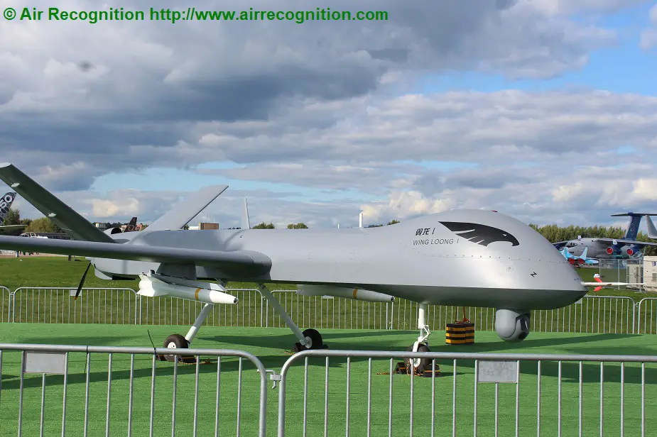 MAKS 2019 Avic displays Wing Loong MALE UAVs