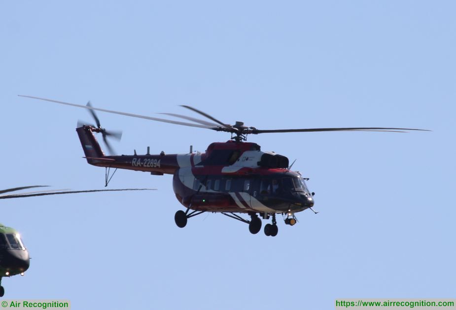 maks 2019 russian helicopter convertible mi 171 a2