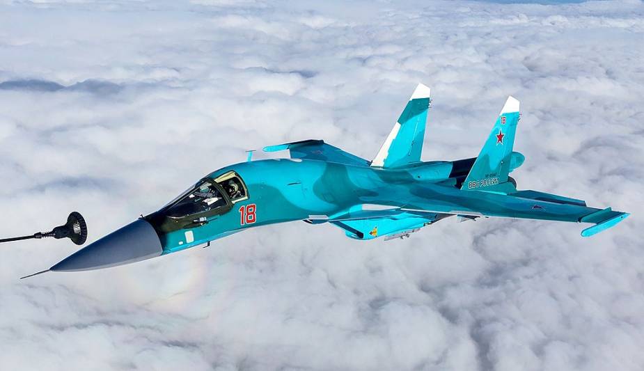 Five foreign customers interested in Sukhoi Su 34 bomber