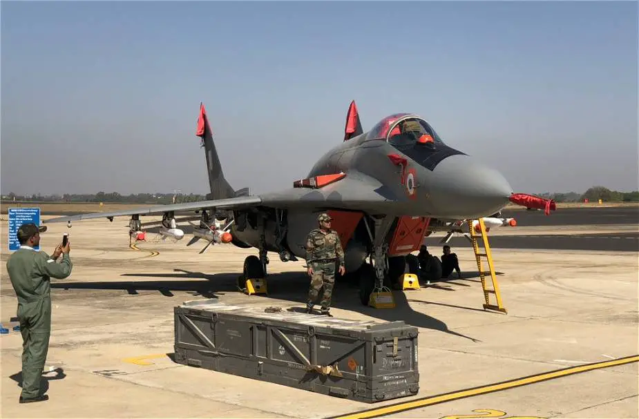 Upgrade of Indian Air Force MiG 29 fighters to MiG 29UPG will be completed in 2022 925 001