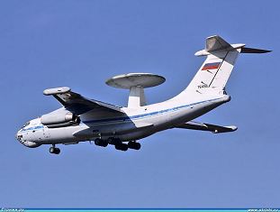 A-50 A-50U AWACS Beriev Mainstay technical data sheet specifications intelligence description information identification pictures photos images video Russia Russian Air Force defence industry technology airborne warning and control system aircraft