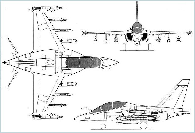 Yak-130 Yakovlev combat trainer aircraft technical data sheet specifications intelligence description information identification pictures photos images video Russia Russian Air Force aviation air defence industry 