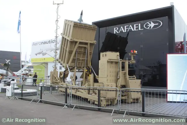 Rafael presents Iron Dome C-RAM and V-SHORAD System at Paris Air Show 2015