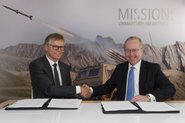 Raytheon and Kongsberg agree to extend partnership on NASAMS air defense system