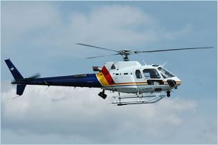 AS350 B3 light transport helicopter data sheet specifications intelligence description information identification pictures photos images video France French Air Force aviation aerospace Eurocopter defence industry military technology