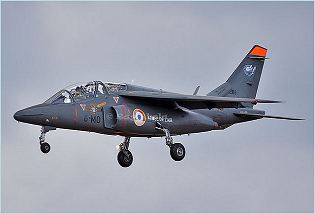 Alpha Jet Dassault Dornier light attack advanced trainer aircraft data sheet specifications intelligence description information identification pictures photos images video France French Air Force aviation aerospace defence industry military technology