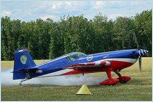 Extra 330 two-seat aerobatic monoplane aircraft technical data sheet specifications intelligence description information identification pictures photos images video France French Air Force aviation aerospace defence industry military technology
