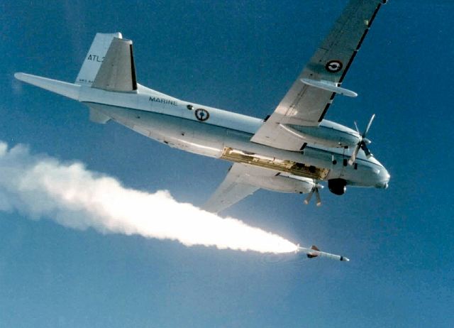 EXOCET probably ranks as the world’s best known anti-ship missile. The AM39 version can be launched from Maritime Patrol Aircraft, strike fighters such as the Rafale as well as medium to heavyweight helicopters. Features such as low signature, sea-skimming flight at very low altitudes, late seeker activation, enhanced target discrimination and ECCM combine to make this a redoubtable weapon indeed.
