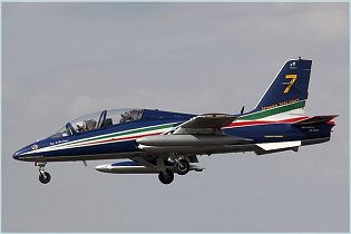 MB-339 advanced trainer light attack aircraft technical data sheet specifications intelligence description information identification pictures photos images video Italy Italian Air Force Alenia Aermacchi aviation aerospace defence industry technology