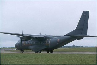 CN-235 Medium range military transport aircraft technical data sheet specifications intelligence description information identification pictures photos images video Spain Spanish Air Force aviation defence industry technology