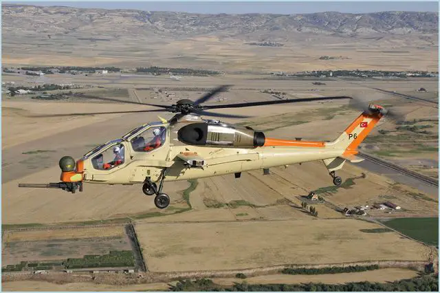 T-129 multirole combat attack helicopter technical data sheet specifications intelligence description information identification pictures photos images video Turkey Turkish Air Force defence industry technology