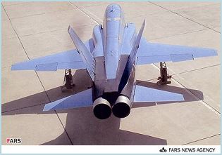 Saeqeh Azarakhsh-2 Saeqeh-80 Thunderbolt fighter aircraft HESA technical data sheet specifications intelligence description information identification pictures photos images video Iran Iranian Air Force defence aviation industry military technology