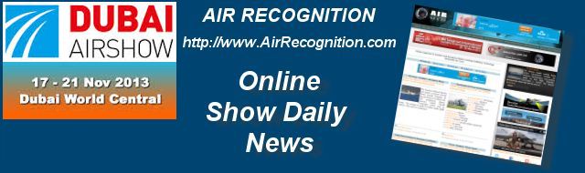 Your advertising in the Online Show Daily News Dubai Air Show 2013 Air Recognition 