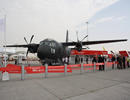 In particular, Alenia Aermacchi displays at the Dubai Airshow 2013 the multi mission MC-27J aircraft (static area), developed in partnership with ATK. For the MC-27J Alenia Aermacchi and ATK have adopted a modular approach maximizing the use of mission-pallet kits (Roll-On/Roll-Off equipment), for both systems and armaments.