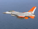 Boeing and the U.S. Air Force have completed the first unmanned QF-16 Full Scale Aerial Target flight, demonstrating the next generation of combat training and testing.The QF-16 is intended to be used as target practice to give a chance to pilots to fire some live AAM (Air to Air Missile). QF-16 drones are replacing the older QF-4 (based on F-4 phantom) drones which are to be retired in 2015.