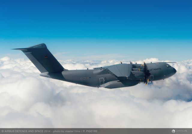 Airbus Defence and Space today, December 18, has formally delivered the first Airbus A400M military transport ordered by Germany. A total of nine aircraft have now been delivered and the aircraft is in service with four nations. 