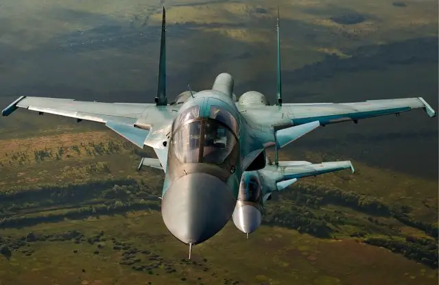 Russian aircraft manufacturer Sukhoi today announced the operational deployement of two new fighter-bomber aircraft. Ttwo Su-34 frontline bombers took off the airport of the Sukhoi Company’s branch – the V.P. Chkalov Novosibirsk aviation plant and headed to the place of deployment at one of the air bases in the South of Russia. 