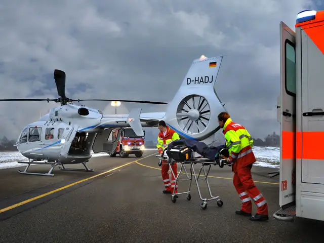The new EC145 T2’s emergency medical services configuration debuts at the AIRMED World Congress. As the leading helicopter manufacturer in helicopter emergency medical services – with a 60 percent market share – Airbus Helicopters is introducing its evolved EC145 T2 rotorcraft in the helicopter emergency medical services (HEMS) configuration. 